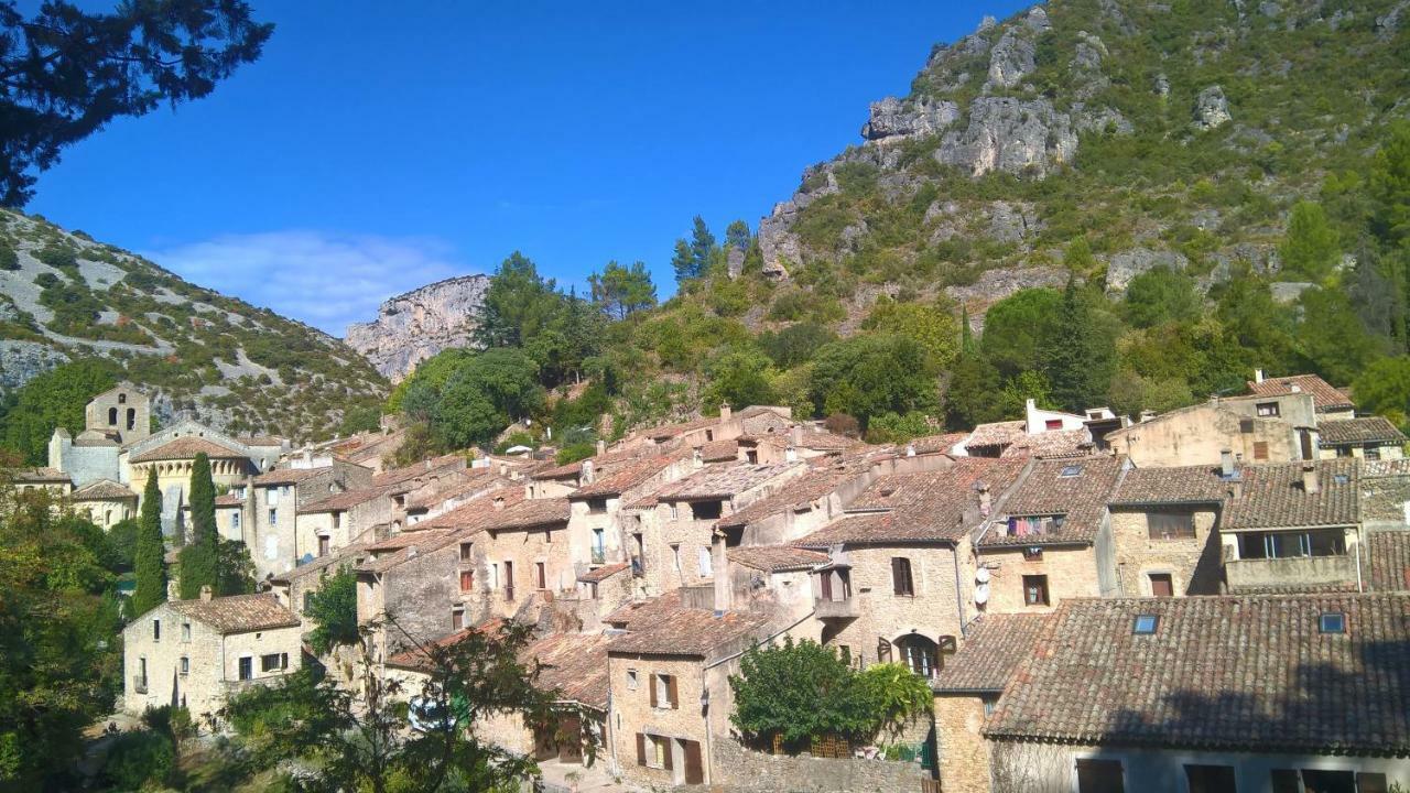 Les Studios De St Guilhem Saint-Guilhem-le-Desert Exterior foto